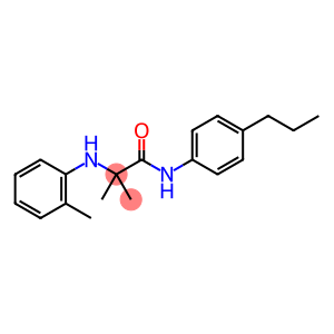 Propanamide, 2-methyl-2-[(2-methylphenyl)amino]-N-(4-propylphenyl)-