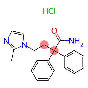 4-(2-甲基-1H-咪唑-1-基)-2,2-二苯基丁酰胺盐酸盐