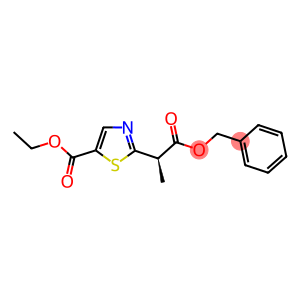 (R)-ethyl 2-(1-(benzyloxycarbonyl)ethyl)thiazole-5-carboxylate