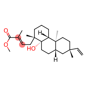 (E)-2-Methyl-2-butenoic acid [(1S,4aβ,8aβ)-7α-ethenyltetradecahydro-10aα-hydroxy-1,4bα,7-trimethylphenanthren-1α-yl]methyl ester