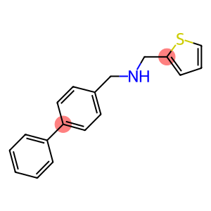 N-([1,1'-biphenyl]-4-ylmethyl)-N-(2-thienylmethyl)amine