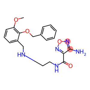 4-amino-N-(2-{[2-(benzyloxy)-3-methoxybenzyl]amino}ethyl)-1,2,5-oxadiazole-3-carboxamide