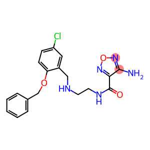 4-amino-N-(2-{[2-(benzyloxy)-5-chlorobenzyl]amino}ethyl)-1,2,5-oxadiazole-3-carboxamide