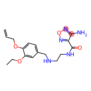 N-(2-{[4-(allyloxy)-3-ethoxybenzyl]amino}ethyl)-4-amino-1,2,5-oxadiazole-3-carboxamide