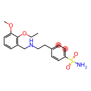 Benzenesulfonamide, 4-[2-[[(2-ethoxy-3-methoxyphenyl)methyl]amino]ethyl]-