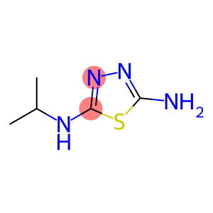 1,3,4-Thiadiazole-2,5-diamine,  N-(1-methylethyl)-  (9CI)