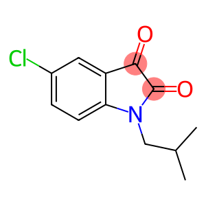 1H-Indole-2,3-dione, 5-chloro-1-(2-methylpropyl)-