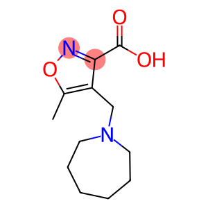 4-(azepan-1-ylmethyl)-5-methylisoxazole-3-carboxylic acid(SALTDATA: FREE)