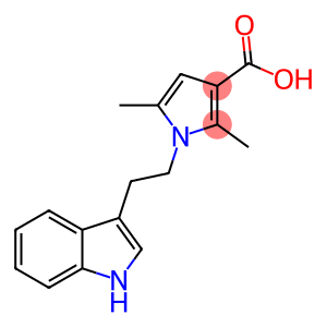 1-[2-(1H-indol-3-yl)ethyl]-2,5-dimethyl-1H-pyrrole-3-carboxylic acid