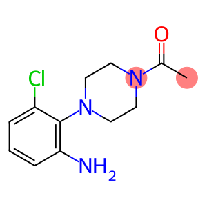 1-[4-(2-amino-6-chlorophenyl)piperazin-1-yl]ethanone