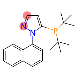 5-二叔丁基膦-1-(萘-1-基)-1H-吡唑