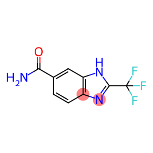 1H-Benzimidazole-6-carboxamide, 2-(trifluoromethyl)-