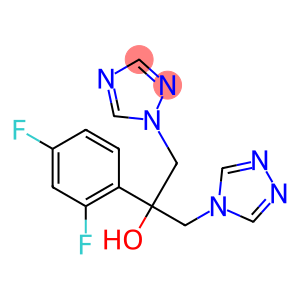 2-(2,4-difluorophenyl)-1-(1,2,4-triazol-1-yl)-3-(1,2,4-triazol-4-yl)propan-2-ol