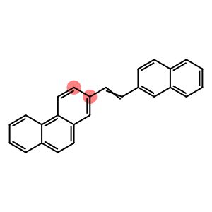 Phenanthrene, 2-[2-(2-naphthalenyl)ethenyl]-