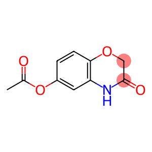2H-1,4-Benzoxazin-3(4H)-one, 6-(acetyloxy)-