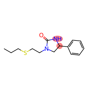 2-Imidazolidinone, 4-phenyl-1-[2-(propylthio)ethyl]-