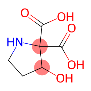 2,2-Pyrrolidinedicarboxylicacid,3-hydroxy-(7CI)