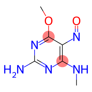 N-(2-AMINO-6-METHOXY-5-NITROSOPYRIMIDIN-4-YL)-N-METHYLAMINE