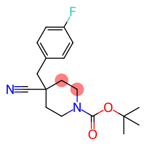 4-氰基-4-(4-氟苯甲基)哌啶-1-羧酸叔丁酯