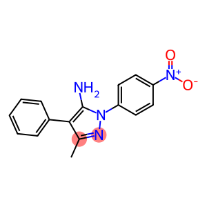 3-METHYL-1-(4-NITROPHENYL)-4-PHENYL-1H-PYRAZOL-5-AMINE