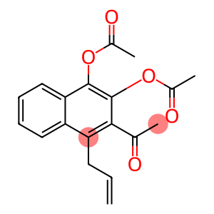 3-Acetyl-4-allylnaphthalene-1,2-diyl diacetate