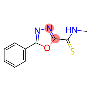 1,3,4-Oxadiazole-2-carbothioamide, N-methyl-5-phenyl-_化工百科