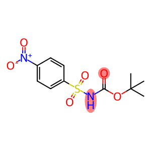 Carbamic acid, N-[(4-nitrophenyl)sulfonyl]-, 1,1-dimethylethyl ester