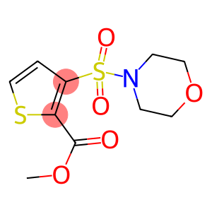 methyl 3-(morpholin-4-ylsulfonyl)thiophene-2-carboxylate