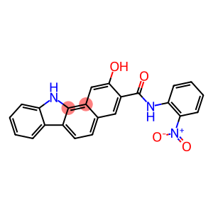 11H-Benzo[a]carbazole-3-carboxamide, 2-hydroxy-N-(2-nitrophenyl)-