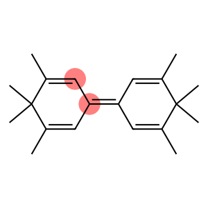 1,5,6,6-Tetramethyl-3-(3,4,4,5-tetramethyl-2,5-cyclohexadiene-1-ylidene)-1,4-cyclohexadiene