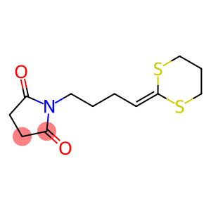 2,5-Pyrrolidinedione, 1-[4-(1,3-dithian-2-ylidene)butyl]-