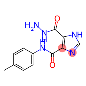5-HYDRAZINOCARBONYL-1 H-IMIDAZOLE-4-CARBOXYLIC ACID P-TOLYLAMIDE