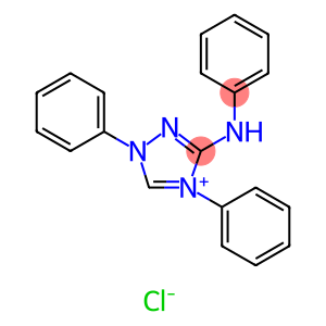4H-1,2,4-Triazolium, 1,4-diphenyl-3-(phenylamino)-, chloride (1:1)