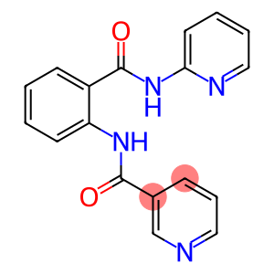 N-{2-[(2-pyridinylamino)carbonyl]phenyl}nicotinamide