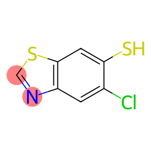 6-Benzothiazolethiol,5-chloro-(7CI)