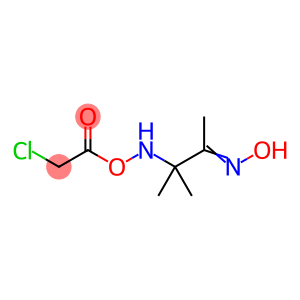 Acetic acid, 2-chloro-, [2-(hydroxyimino)-1,1-dimethylpropyl]azanyl ester