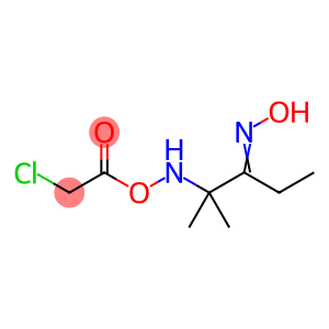 Acetic acid, 2-chloro-, [2-(hydroxyimino)-1,1-dimethylbutyl]azanyl ester