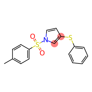 1H-Pyrrole, 1-[(4-methylphenyl)sulfonyl]-3-(phenylthio)-