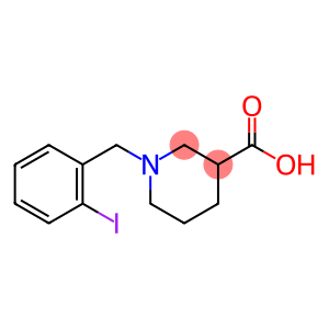 3-Piperidinecarboxylic acid, 1-[(2-iodophenyl)methyl]-