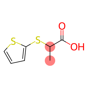 2-(Thiophen-2-ylthio)propanoic acid