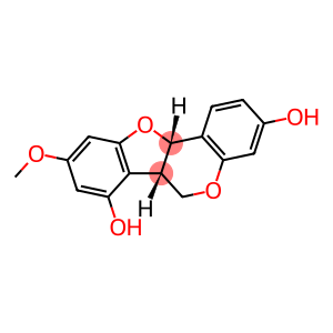 [6aS,(+)]-6aβ,11aβ-Dihydro-9-methoxy-6H-benzofuro[3,2-c][1]benzopyran-3,7-diol