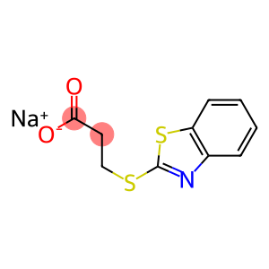 3-(Benzothiazol-2-ylthio)propionic acid sodium salt