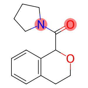 1-(3,4-二氢-1H-2-苯并吡喃-1-羰基)吡咯烷