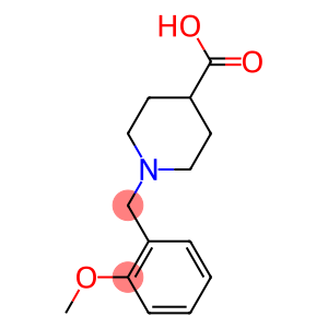 1-(2-methoxybenzyl)piperidine-4-carboxylic acid