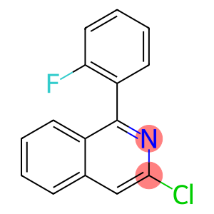 Isoquinoline, 3-chloro-1-(2-fluorophenyl)-