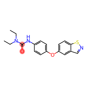 Urea, N'-[4-(1,2-benzisothiazol-5-yloxy)phenyl]-N,N-diethyl-