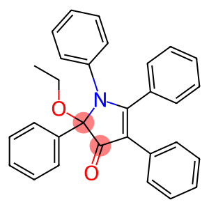 3H-Pyrrol-3-one, 2-ethoxy-1,2-dihydro-1,2,4,5-tetraphenyl-