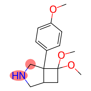 3-Azabicyclo[3.2.0]heptane, 7,7-dimethoxy-1-(4-methoxyphenyl)-