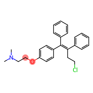 2-[4-[(E)-4-chloro-1,2-diphenylbut-1-enyl]phenoxy]-N,N-dimethylethanamine