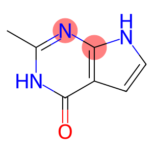 4H-Pyrrolo[2,3-d]pyrimidin-4-one, 1,7-dihydro-2-methyl- (9CI)